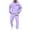 Light Purple%GC%, variant on CONZONE Mens 2 Piece Sweatsuits Casual Men's Jogging Tracksuit Set Letter Graphic Pullover Hoodie Pants Sweat Suit for Men Cozy Fall Winter Athletic Track Suit Outfits