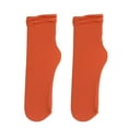 thumbnail image 5 of Yesbay 3 Pair Women Socks Thin Soft Sweat Absorption Breathable Yoga Summer Mid Tube Socks, 5 of 8
