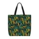 thumbnail image 1 of Easygdp Jungle Leopard Yellow Bolsa Tote para Mujer, Bolso de Hombro para Trabajo, Playa, Viajes, Compras y Supermercado, 1 of 7