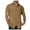 Brown, variant on Jkety Mens Workout Shirts Mens Short Sleeve Button Up Shirts Casual Chemise AG,S