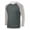 A Gray, variant on Lightweight Workoushirts Gym Tee Men's Breathable Solid Color Sport Raglan Long Sleeves Round Neck Shirt Coffee Xl
