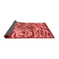 thumbnail image 2 of Ahgly Company Indoor Square Abstract Red Modern Area Rugs, 7' Square, 2 of 4