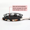 thumbnail image 5 of Halloween Ghosts and Spooky Elements Hair Brush,Girls Detangling Hair Brush,Glide Through Tangles with Ease for Wet & Dry Hair,8.8"X2.8", 5 of 7