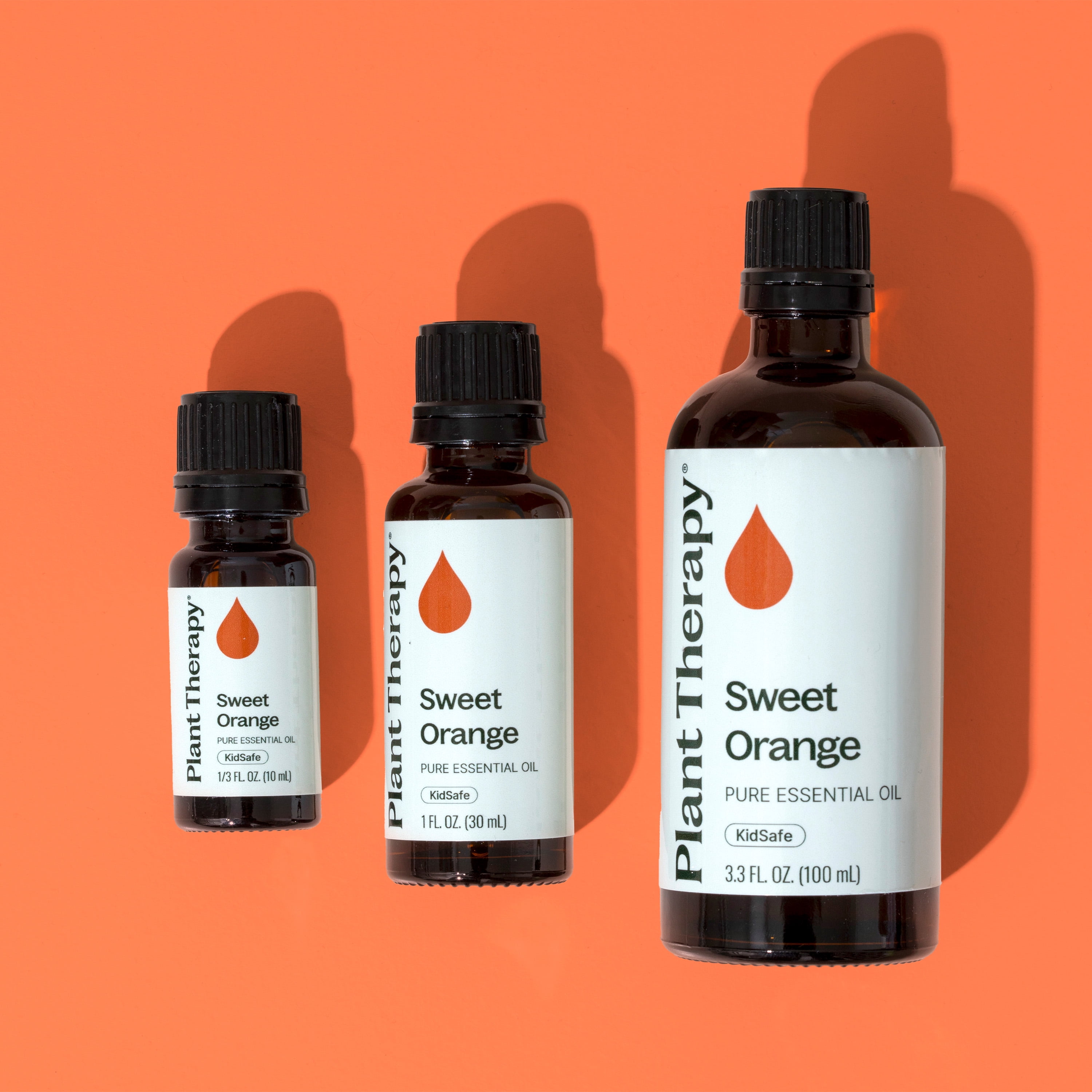 Plant Therapy Sweet Orange Essential Oil 100% Pure, Undiluted, Natural Aromatherapy, Therapeutic Grade 100 mL (3.3 oz)
