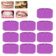 thumbnail image 4 of Cera dental de ortodoncia, alivio temporal de cera de ortodoncia segura y saludable con 10 piezas de cuidado dental para protección bucal(purple) Ecomeon no, 4 of 6