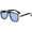 Blue Lens / Black Frame, variant on Trendy Retro Sunglasses for Men Women Stark  Shades 70s Italian Fashion Square Metal Glasses