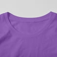 thumbnail image 4 of Tittly T Shirts for Women Spring Tops for Women Womens Fashion Workout T Shirts Athletic Plus Size Tops Summer Trendy Clothes 2025 Short Sleeve Spring Tee Graphic Tees Tshirts Shirts Purple M, 4 of 7