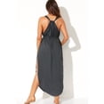 thumbnail image 3 of Swimsuits for All Women's Tenley Surplice Cover Up Maxi Dress, 3 of 6