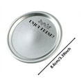 thumbnail image 2 of Organisateur de Rangement pour Enfants Grands Sacs en Cire d'Abeille Réutilisables Couvercle Rond en Silicone 86mm Durable pour Conserver les Aliments s'Adapte à la Plupart des Bocaux Standards, 2 of 7