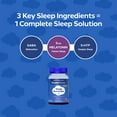 thumbnail image 3 of Dream Water Sleep Gummies, Sugar-Free, Gelatin-Free; Blend of 3 Ingredients, GABA, 5mg Melatonin & 5-HTP;  Snoozeberry, 60 Gummies, 3 of 16