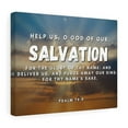 thumbnail image 5 of Scripture Walls Psalm 79:9 Salvation Bible Verse Canvas Christian Wall Art Ready to Hang Unframed, 5 of 16