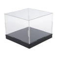 thumbnail image 3 of Acrylic Showcase Display Showcase Dustproof Boxes Model Collectibles , Clear, 30x30x20cm, 3 of 8