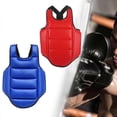 thumbnail image 4 of Boxing Body Protector Adjustable Karate Chest Guard For Mma Home Gym Workout, 4 of 5