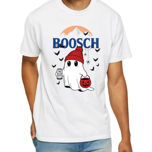 Boosch Light Boo Ghost Halloween T-Shirt