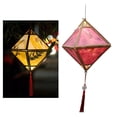 thumbnail image 4 of Linterna de material de decoraciones portátiles Juguete luminoso Borla antigua Lámpara de lámpara china de creativa para vacaciones B shamjiam Lampara de papel, 4 of 5