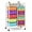 Multicolor, variant on YYEAN 10 Drawer Rolling Storage Cart Scrapbook Paper Office School 15"D x 13"W x 34"H-Multicolor