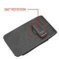 thumbnail image 3 of Samsung LPLGGFLU29VBK Luxmo No.29 Mega 6.3 in. & LG G Flex Vertical Universal Leather Pouch - Black, 3 of 8