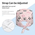 thumbnail image 3 of Gaeub Cute Cartoon Panda Print Cleaning Working Cap,Unisex Scrub Cap Nurse Hat,No-Slip Scrub Cap for Men & Women, 3 of 7
