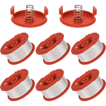 lvtiantian CMZST0653 String Trimmer Spool Compatible with Craftsman Weed Eater String CMCST900 CMCST915 CMEST913 Auto Feed Trimmer Parts, 30Ft, 0.065" Trimmer Line with Cap Head (6 2 Pack) 6 Pack