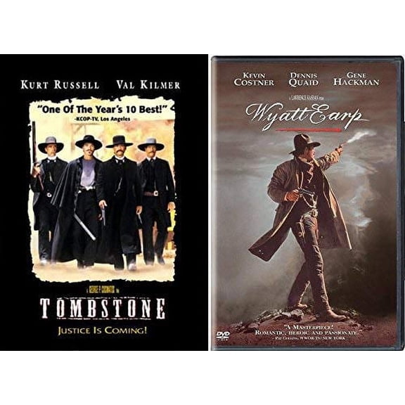 Tombstone & Wyatt Earp 2 DVD Set Widescreen NEW