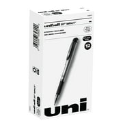 Uniball 207 Impact Stick Gel Pens, Bold Point (1.0mm), Black Ink, 12 Count