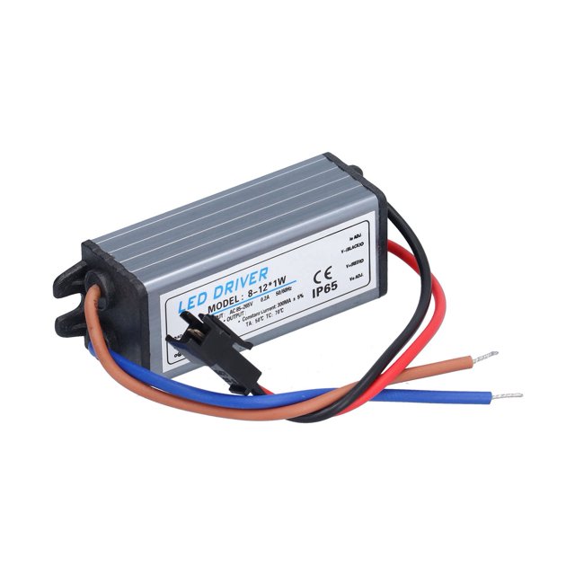 Adaptateur d'Alimentation LED, Imperméable à l'Eau Robuste Longue Durée de Vie AC à DC Conduit Pilote pour les Lumières LED Basse Tension