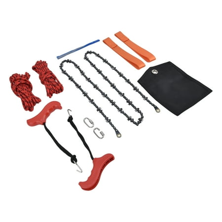 Hand Rope Chain Saw, 53 Inch Folding Chainsaw Impact Resistant ...