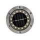thumbnail image 1 of Juego de 2 focos solares empotrables plateados, 16 LED, luces solares para jardín exterior, IP65, resistentes al agua, luz blanca fría para iluminación de caminos, patios, terrazas e iluminación subte, 1 of 5