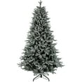 thumbnail image 6 of National Tree Company 7.5 ft. Feel Real® Artificial Holliston Christmas Tree, Green, Flocked, Includes Stand, 6 of 7