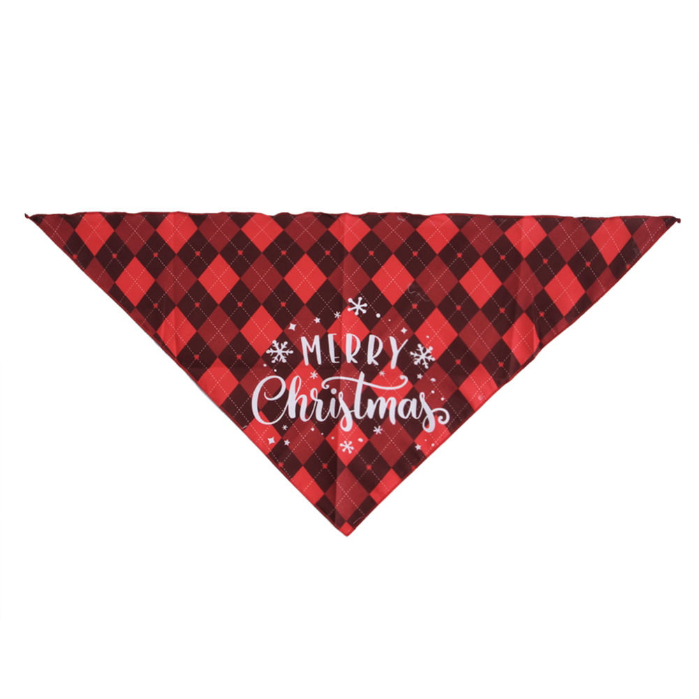 Mud Pie Dog Red Christmas Collar W/ Neck Tie Med/Large Holiday Festive