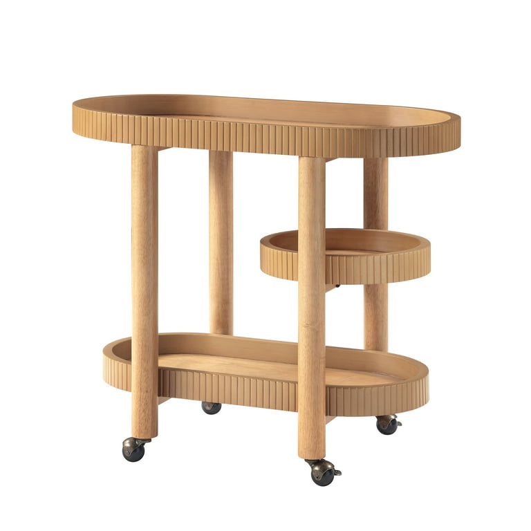 Beautiful Drew Bar Cart by Drew Barrymore, Warm Honey - Walmart.com