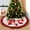 C, variant on Nkmbld Vintage Christmas Tree Skirt 35inch Christmas Tree Skirt Christmas Tree Bottom Decoration Tree Collar for Merry Christmas Party Decoration, Red