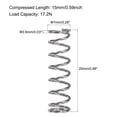 thumbnail image 3 of 7mmx0.8mmx25mm 304 Stainless Steel Compression Spring 17.2N Load Capacity, 10pcs, 3 of 5