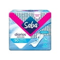 thumbnail image 1 of Protectores diarios Saba delicate largo 50 pzas, 1 of 4