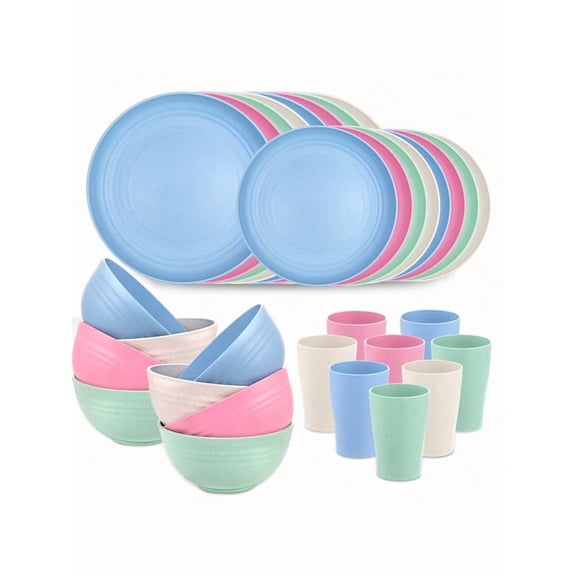 Cirelle Retro Chrysanthemum Ceramic Plate - Elegant White Dinnerware (Home/Restaurant)