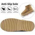 thumbnail image 5 of Ecetana Snow Boots for Women Winter Warm Ankle Boots Cozy Short Bootie With Side Zipper, 5 of 7