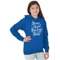 thumbnail image 5 of Strong Sweet San Juan Puerto Rico PR Kids Hoodie Sweatshirt Girls Teen Brisco Brands X, 5 of 5