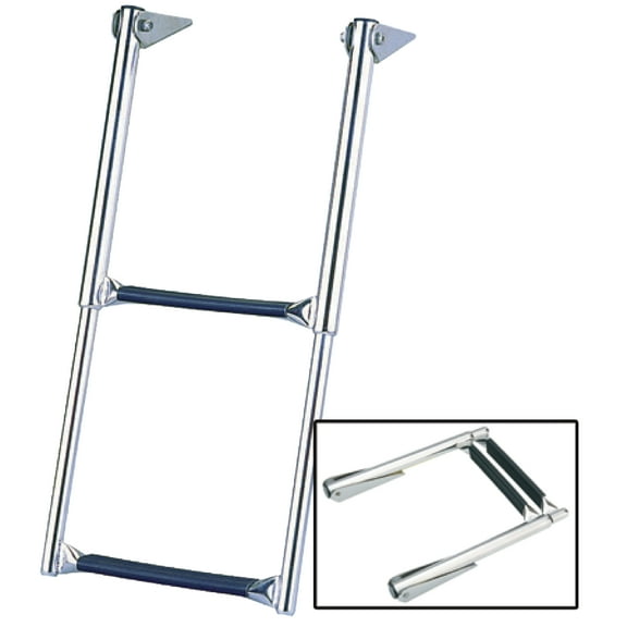 Garelick Eez-In 3-1961561 Over Platform Telescoping Ladder, 2-Step