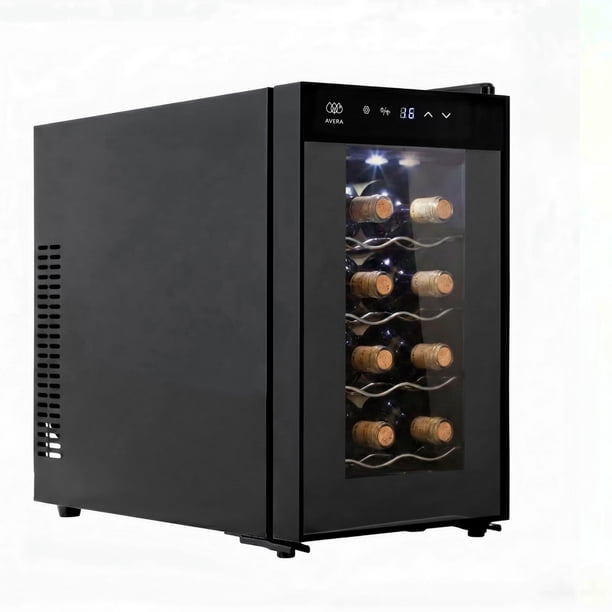 Cava de Vino AVERA Enfriadora 8 Botellas EV8 1 Zona Temp Regulable