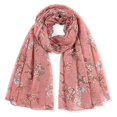 thumbnail image 2 of Bufanda de gasa con estampado Floral para mujer, chales de invierno, el mejor regalo de fiesta, Hijab musulmán, Sjaal, 180cm x 90cm qiuyongming unisex, 2 of 2