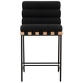 thumbnail image 2 of Safavieh Macibella Wood and Iron Counterstool in Black, 2 of 7