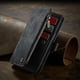 thumbnail image 4 of iPhone 13 Case Wallet for Women Men, Fashion Durable PU Leather Magnetic Flip Lanyard Strap Wristlet Zipper Card Holder Wallet Phone Case for iPhone 1, 4 of 5
