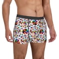 thumbnail image 5 of Men's Boxer Briefs, Mexican Bright Style Soft Comfy Mens Underwear Boxer Briefs Breathable With Widen Waist, 5 of 7