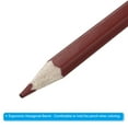 thumbnail image 4 of Uxcell Watercolor Pencil for Blending, Coloring, Sketch Drawing, Painting, 6Pcs, Brown, 4 of 6