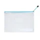thumbnail image 3 of Bolsa de malla con cremallera, impermeable, de plástico, para documentos, multiusos, para viajes, almacenamiento, electrodomésticos de oficina, bolsas para organizar el hogar, 3 of 5