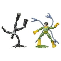 Marvel Spiderman: Bend and Flex Spiderman vs Doc Ock Kids Toy Action Figure for Boys and Girls (12”)