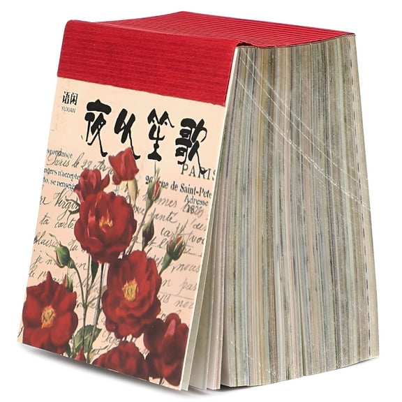 CCOCC Vintage Decor 365 Sheets Scrapbook Material Decoupage Paper Supplies