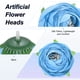thumbnail image 2 of Uxcell Paquete de 30 Cabezas de Camelia Artificial, Cabeza de Camelia de Seda Falsa de 1.3 Pulgadas para Boda/Ramo/Pared de Flores [Azul, 3.5cm], 2 of 7
