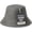 Grey, variant on Bucket Wool Sauna Hat - 100% Natural Wool Felt, Handmade, One Size - Grey