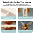 thumbnail image 3 of Cupid Jewelry Display and Organizer: Portable Square Travel Case for Rings, Earrings, Necklaces, Bracelets - Suitable for Girls and Women, 3 of 6